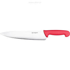 Nóż kuchenny, HACCP, czerwony, L 250 mm 281251