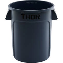 Pojemnik uniwersalny na odpadki, Thor, szary, V 75 l 068754