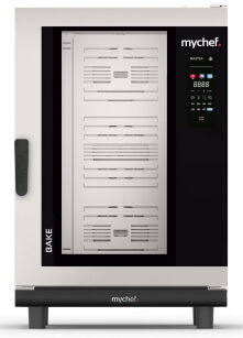 Piec konwekcyjno-parowy gazowy | piekarniczo-cukierniczy | automatyczny system myjący | 10x600x400 |  20 kW | 230 V | Mychef BAKE MASTER 10G BAKE MASTER 10G