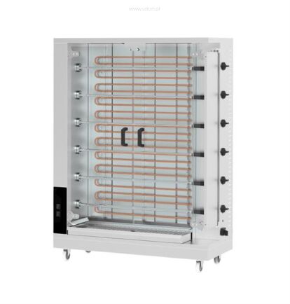 Rożen elektryczny do kurczaków, HENDI, 6-poziomowy, 400V/18000W, 1150x550x(H)1520mm