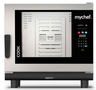 Piec konwekcyjno-parowy gazowy | automatyczny system myjący | 6xGN1/1 | 13 kW | 230 V | Mychef COOK MASTER 061G COOK MASTER 061G