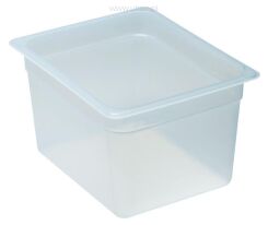 Pojemnik GN 1/2 z przezroczystego polipropylenu, Cambro, GN 1/2, transparentny, 325x260x(H)65mm 3 l