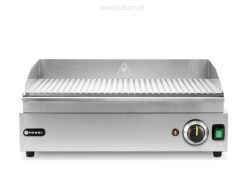 Płyta grillowa żebrowana, HENDI, Kitchen Line, ryflowana, 220-240V/3500W, 697x474x(H)241mm