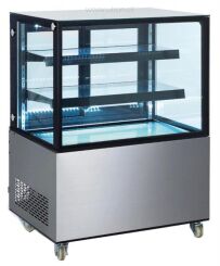 Witryna chłodnicza 2-półkowa, Arktic, 610L, 230V/500W, 1824x677x(H)1230mm