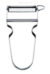 Victorinox obieraczka STAR, rękojeść Inox, ostrze Julienne, srebrna