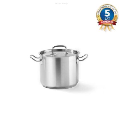 Garnek wysoki Kitchen Line z pokrywką 5 l; śr. 200 x 160 h