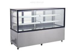 Witryna chłodnicza 2-półkowa, Arktic, 610L, 230V/500W, 1824x677x(H)1230mm -