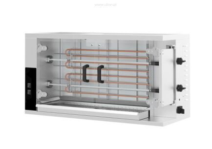 Rożen elektryczny do kurczaków, HENDI, 2-poziomowy, 400V/6000W, 1150x550x(H)610mm