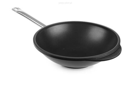 Patelnia Wok z odlewu aluminium Titanium Professional śr. 320 mm