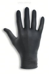 Rękawice nitrylowe nitrylex® black – bezpudrowe rozmiar S