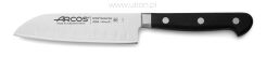 Nóż Santoku ze szlifem kulowym, seria ÓPERA, Arcos, czarny, (L)262mm