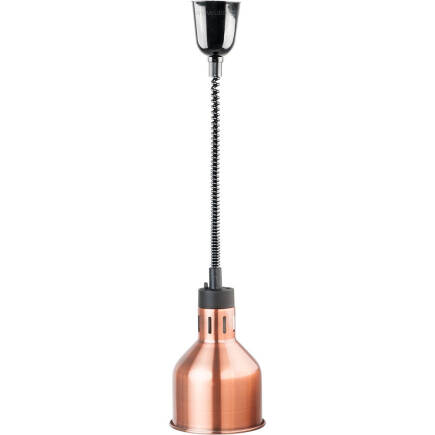 Lampa do podgrzewania potraw wisząca, miedziana, P 0.25 kW, U 230 V 692602