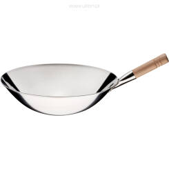 Patelnia wok, stal polerowana, O 400 mm 037401