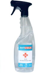 Płyn do dezynfekcji rąk i powierzchni - Antivirus 750ml DOZ-075