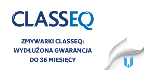 Zmywarki Classeq: Wydłużona Gwarancja do 36 Miesięcy dla Twojego Biznesu Gastronomicznego